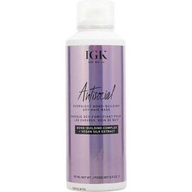 IGK by IGK ANTISOCIAL OVERNIGHT BOND-BUILDING DRY HAIR MASK 5 OZ