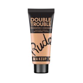 RUDE Double Trouble Foundation + Concealer (Option: Nude 10)