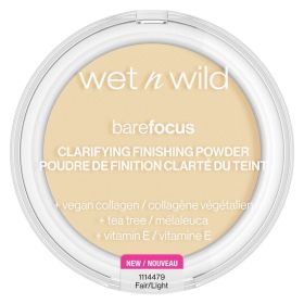 WET N WILD Bare Focus Clarifying Finishing Powder (Option: Fair Light)