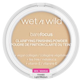 WET N WILD Bare Focus Clarifying Finishing Powder (Option: Light Medium)