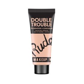 RUDE Double Trouble Foundation + Concealer (Option: Silk 01)