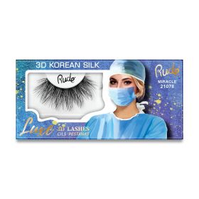 RUDE Luxe 3D Korean Silk Lashes (Option: Miracle)