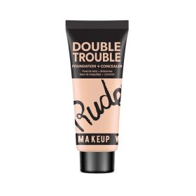 RUDE Double Trouble Foundation + Concealer (Option: Cotton 02)