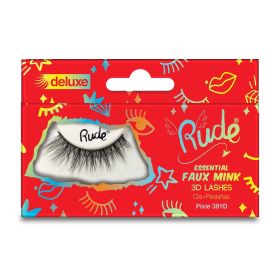 RUDE Essential Faux Mink Deluxe 3D Lashes (Option: Pixie)