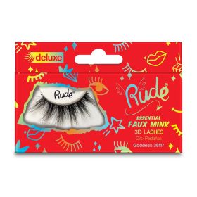 RUDE Essential Faux Mink Deluxe 3D Lashes (Option: Goddess)