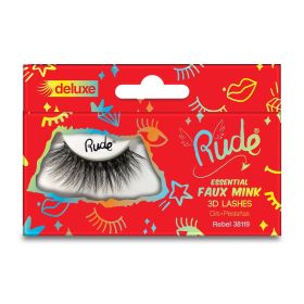 RUDE Essential Faux Mink Deluxe 3D Lashes (Option: Rebel)