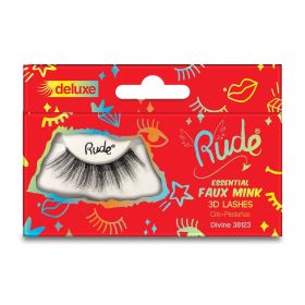 RUDE Essential Faux Mink Deluxe 3D Lashes (Option: Divine)