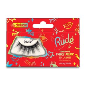 RUDE Essential Faux Mink Deluxe 3D Lashes (Option: Honey)