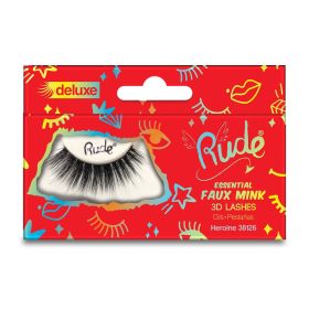 RUDE Essential Faux Mink Deluxe 3D Lashes (Option: Heroine)