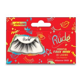 RUDE Essential Faux Mink Deluxe 3D Lashes (Option: Influencer)