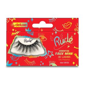 RUDE Essential Faux Mink Deluxe 3D Lashes (Option: Idol)