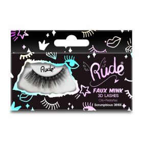 RUDE Essential Faux Mink 3D Lashes (Option: Scrumptious)