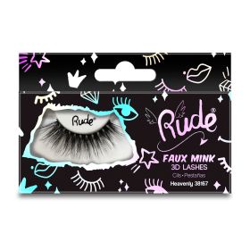 RUDE Essential Faux Mink 3D Lashes (Option: Heavenly)