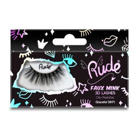 RUDE Essential Faux Mink 3D Lashes (Option: Graceful)