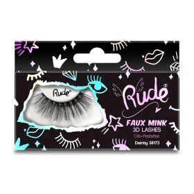 RUDE Essential Faux Mink 3D Lashes (Option: Dainty)