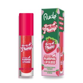 RUDE Berry Plump Plumping Lip Gloss (Option: Strawberry Kiss)