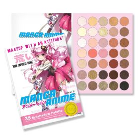 RUDE Manga Anime 35 Eyeshadow Palette - Book 2 (Option: Default Title)