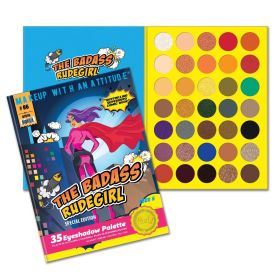 RUDE The Badass RudeGirl 35 Eyeshadow Palette - Book 6 (Option: Default Title)