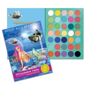 RUDE Merfantasia 35 Eyeshadow Palette - Book 8 (Option: Default Title)