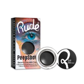 RUDE Peep Show Brow & Eyeliner Cream (Option: Dark Side)