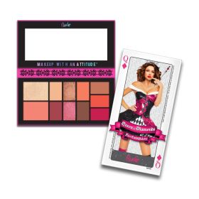 RUDE Face Card Palette (Option: Queen of Diamonds)