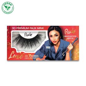 RUDE Luxe 3D Premium Faux Mink Lashes (Option: Imagination)