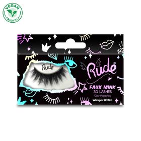 RUDE Essential Faux Mink 3D Lashes (Option: Whisper)