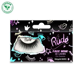 RUDE Essential Faux Mink 3D Lashes (Option: Babydoll)