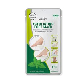 ABSOLUTE Exfoliating Foot Mask - Peppermint + Aloe + Tea Tree (Option: Default Title)