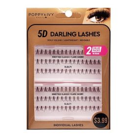 ABSOLUTE Poppy & Ivy 5D Darling Lashes (Option: Knotted Classic Flare Short)