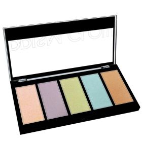 KLEANCOLOR 5 Color Prismatic Highlighter Palette (Option: Prism Glow)