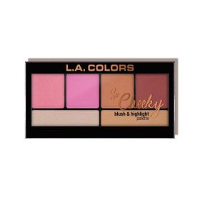 L.A. COLORS So Cheeky Blush & Highlighter (Option: Pink & Playful)