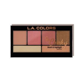 L.A. COLORS So Cheeky Blush & Highlighter (Option: Peaches & Cream)