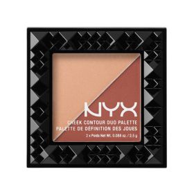 NYX Cheek Contour Duo Palette (Option: 06 Ginger & Pepper)