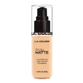 L.A. COLORS Truly Matte Foundation (Option: Porcelain)