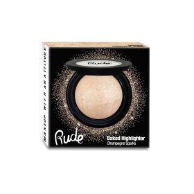 RUDE Baked Highlighter (Option: Champagne Sparks)