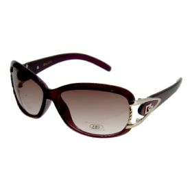 DG Sunglasses Women Split Temples DG26372 (Option: Fuchsia)