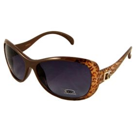 DG Sunglasses Woman Oversized DG26962 - Red (Option: Brown)