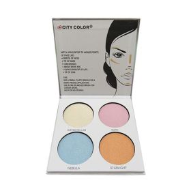 CITY COLOR Glow Pro Stellar Iridescent Highlighting Palette (Option: Default Title)