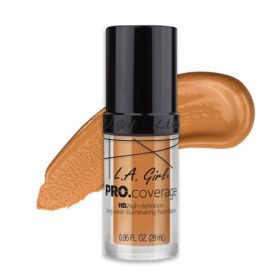 L.A. Girl Pro Coverage Illuminating Foundation (Option: Nude Beige)