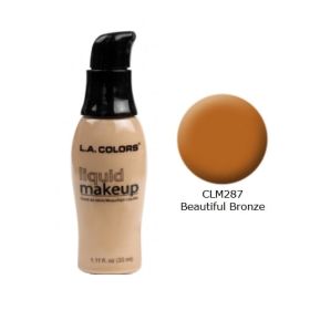 LA COLORS Liquid Makeup (Option: Beautiful Bronze)