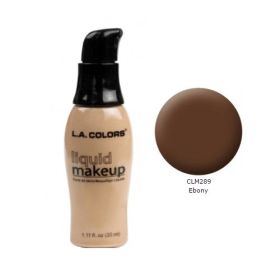 LA COLORS Liquid Makeup (Option: Ebony)