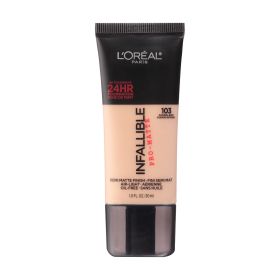 L'OREAL Infallible Pro-Matte Foundation (Option: Natural Buff)