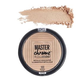 MAYBELLINE FaceStudio Master Chrome Metallic Highlighter (Option: Molten Gold Or Fondu)