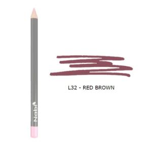 Nabi Cosmetics Lip Pencil (Option: Red Brown)