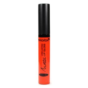 Nabi Cosmetics Matte Lip Gloss (Option: Orange Red)