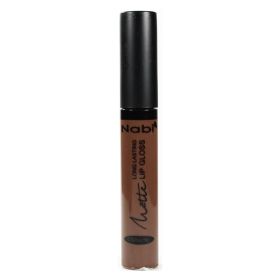 Nabi Cosmetics Matte Lip Gloss (Option: Dark Brown)