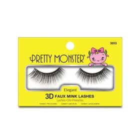 Pretty Monster Elegant 3D Faux Mink Lashes (Option: 3013)