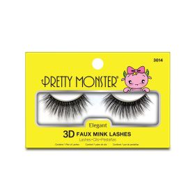 Pretty Monster Elegant 3D Faux Mink Lashes (Option: 3014)