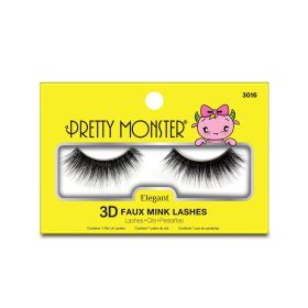 Pretty Monster Elegant 3D Faux Mink Lashes (Option: 3016)